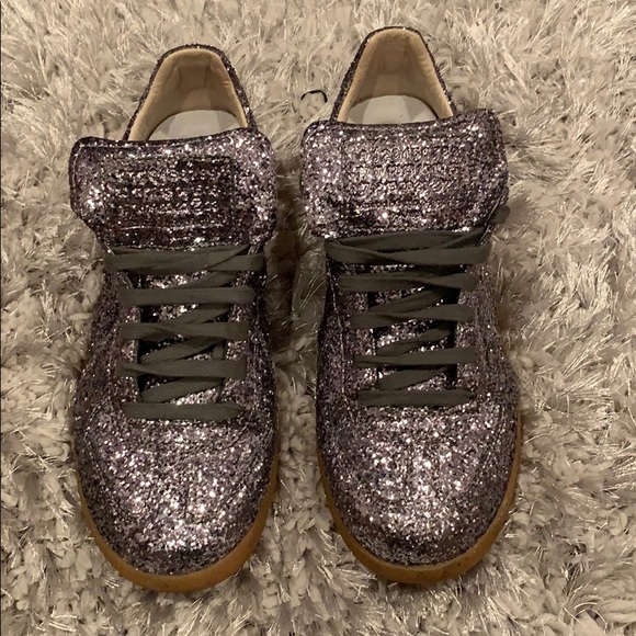 dior sneakers glitter